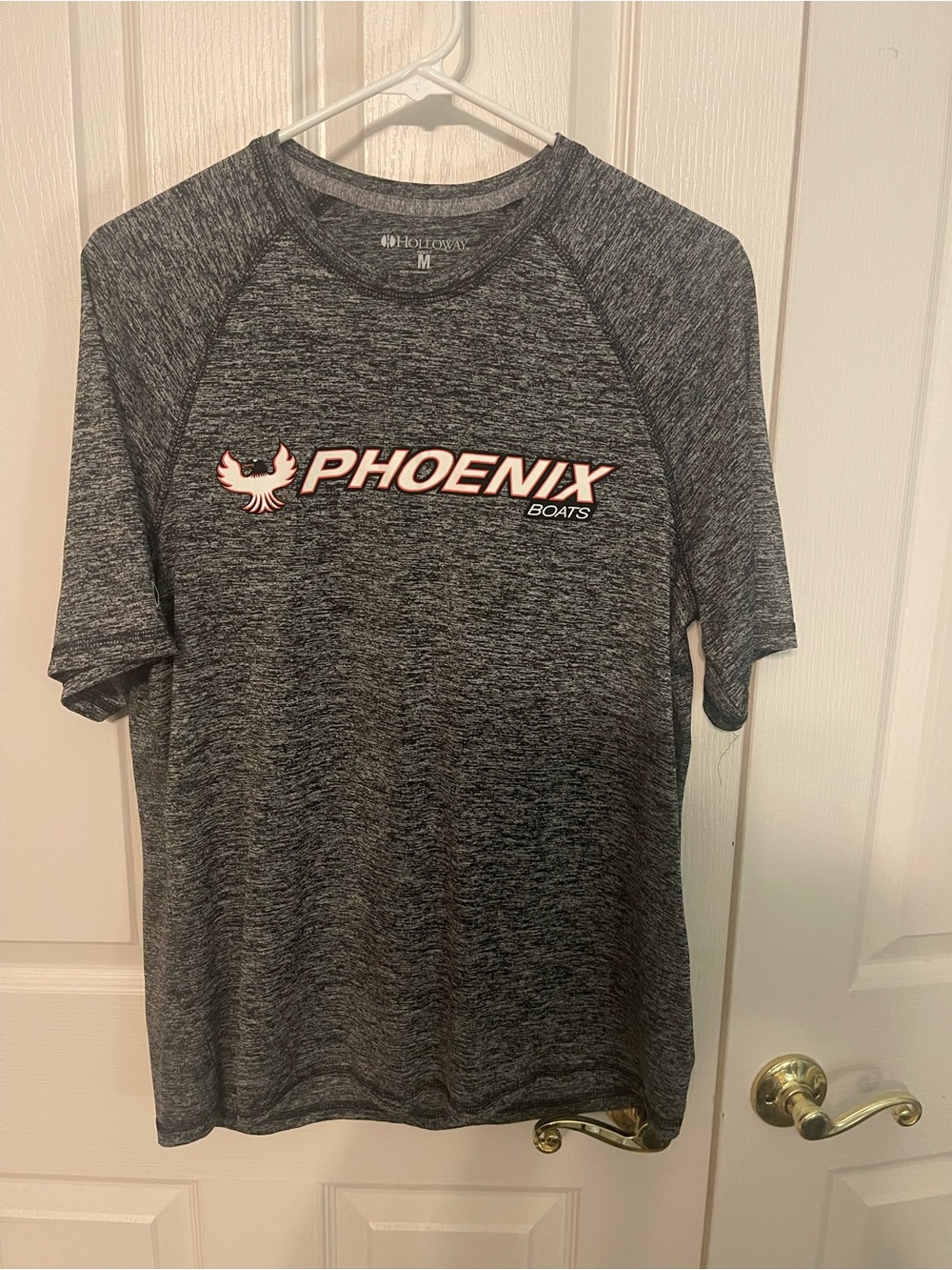 Holloway Gray Heather Phoenix Boats Short-Sleeve Tee